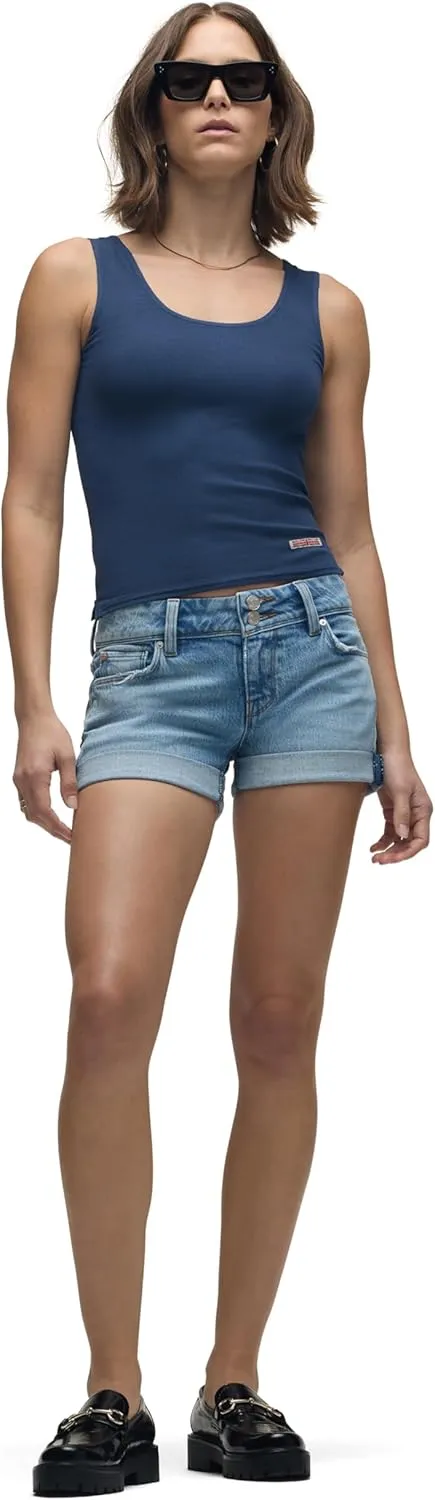 HUDSON Women's Croxley Mid Thigh Short (Flap)