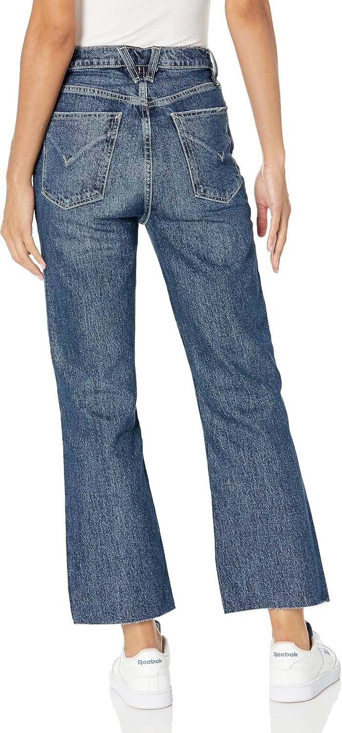 HUDSON Women's Faye Ultra High Rise Bootcut Crop Jean
