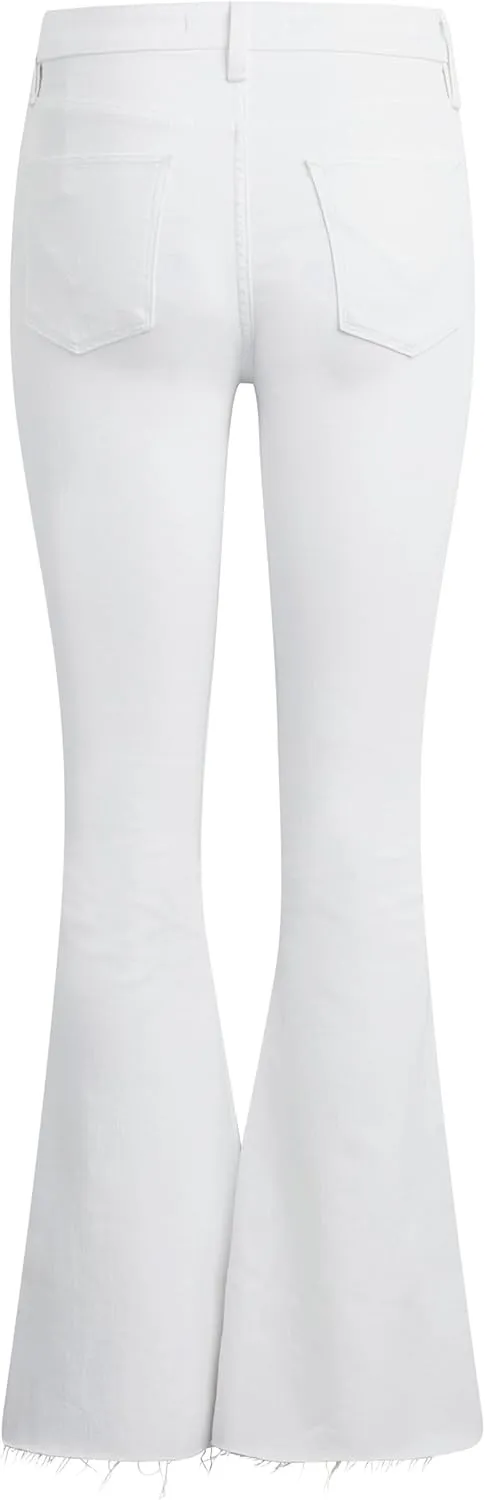 HUDSON Women's Holly High-Rise Flare Barefoot