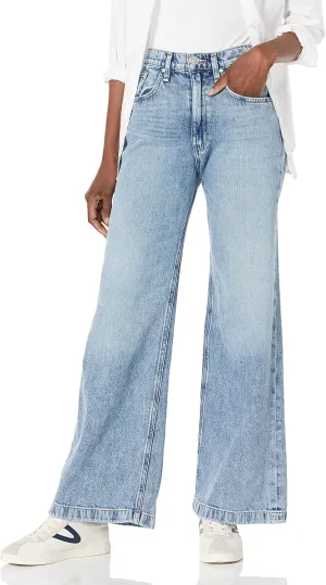 HUDSON Women's Jodie High Rise Loose Wide Leg