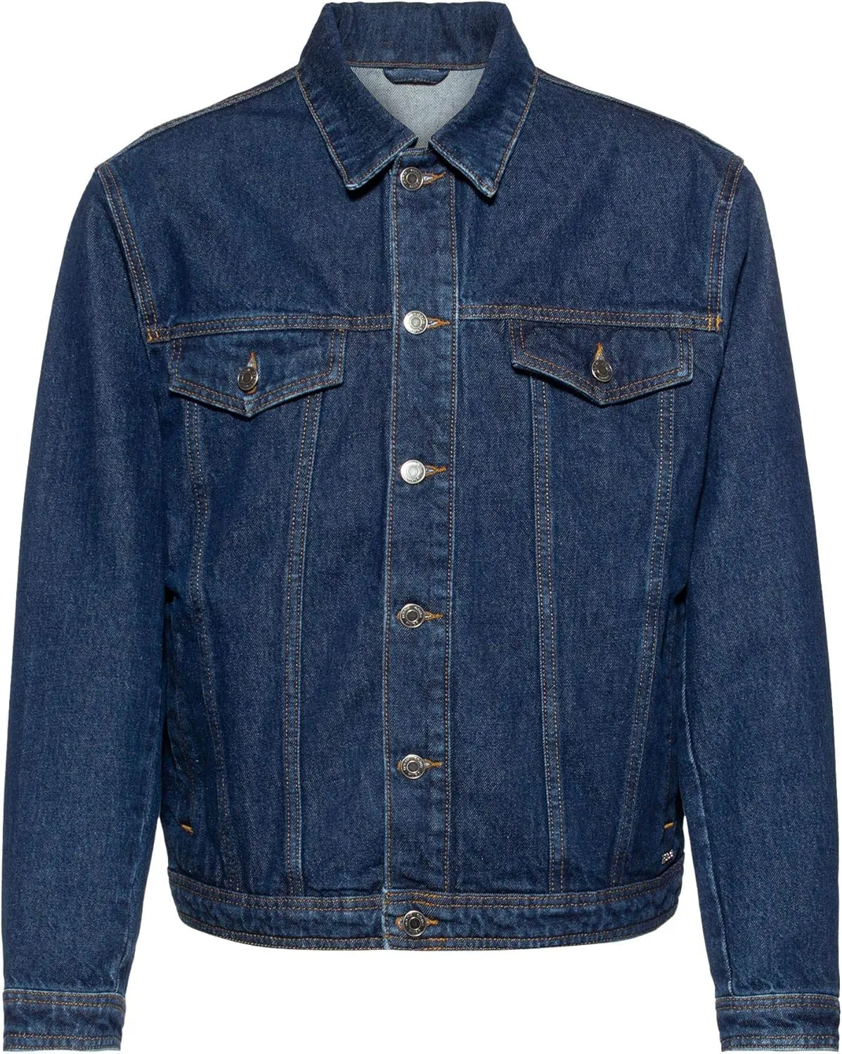 HUGO Boss Mens Denim Jacket, M, Blue