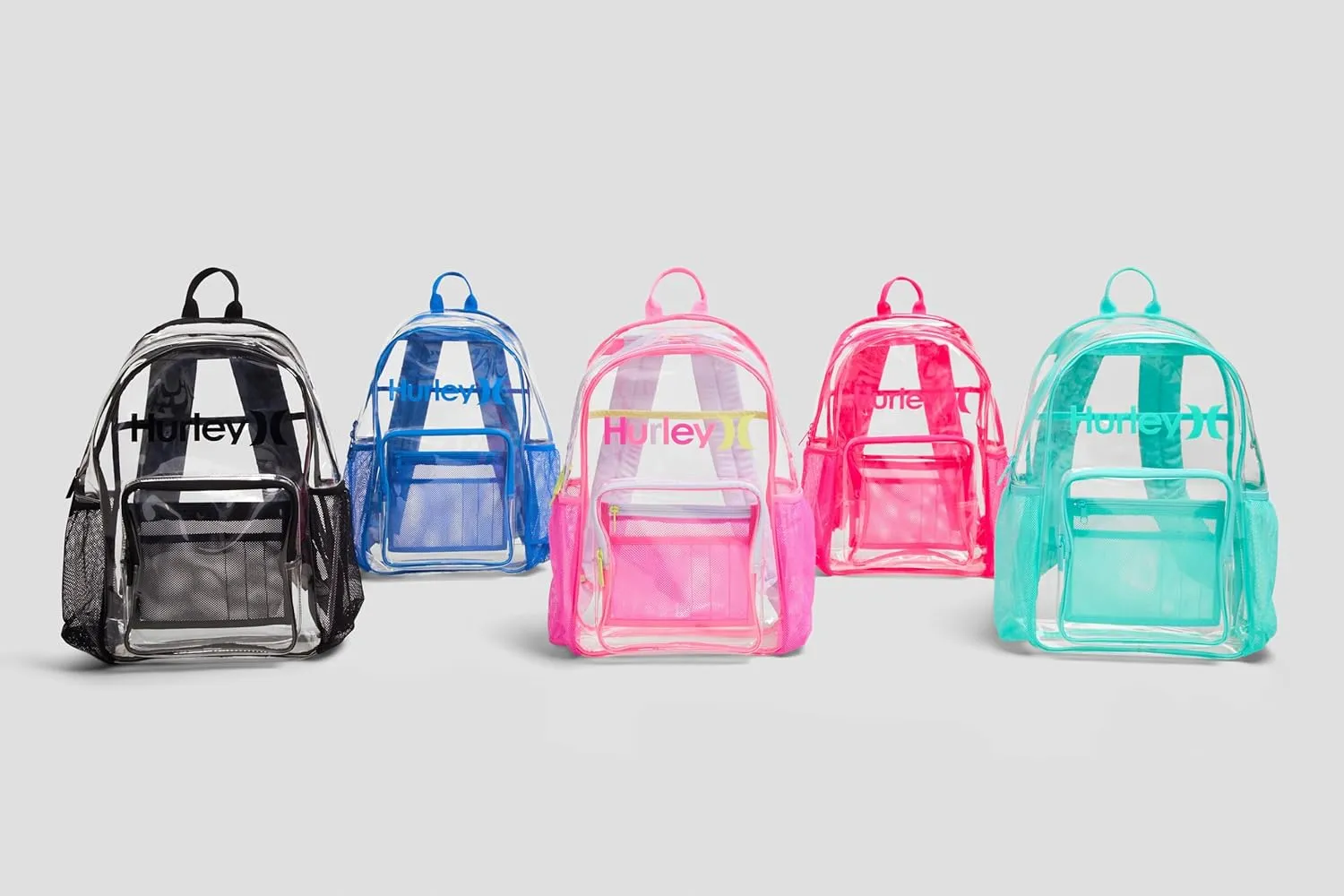Hurley Clear Backpack, Polarized Pink, O/S