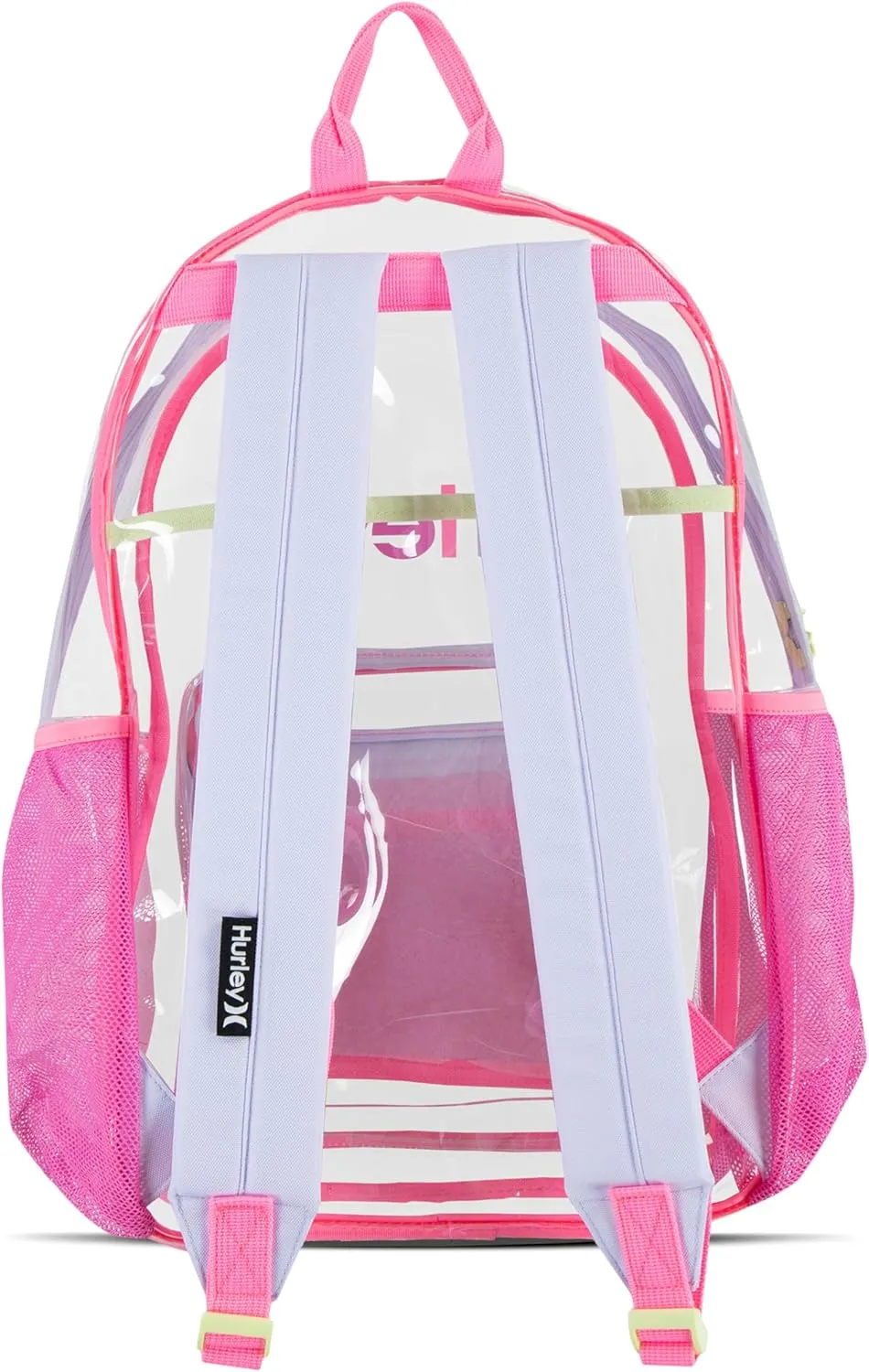 Hurley Clear Backpack, Polarized Pink, O/S