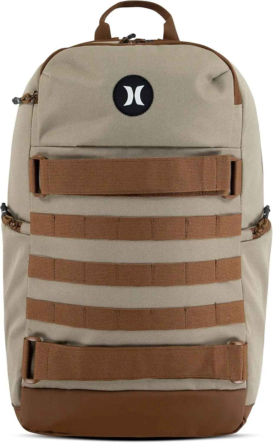 Hurley Mens Skateboard Backpack, Khaki, One Size