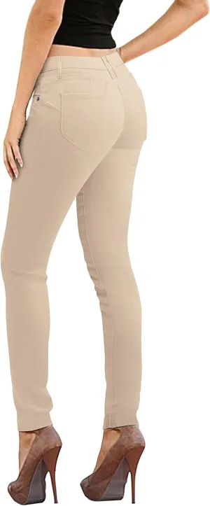 Hybrid & Company Women's Butt Lift Stretch Denim Jeans