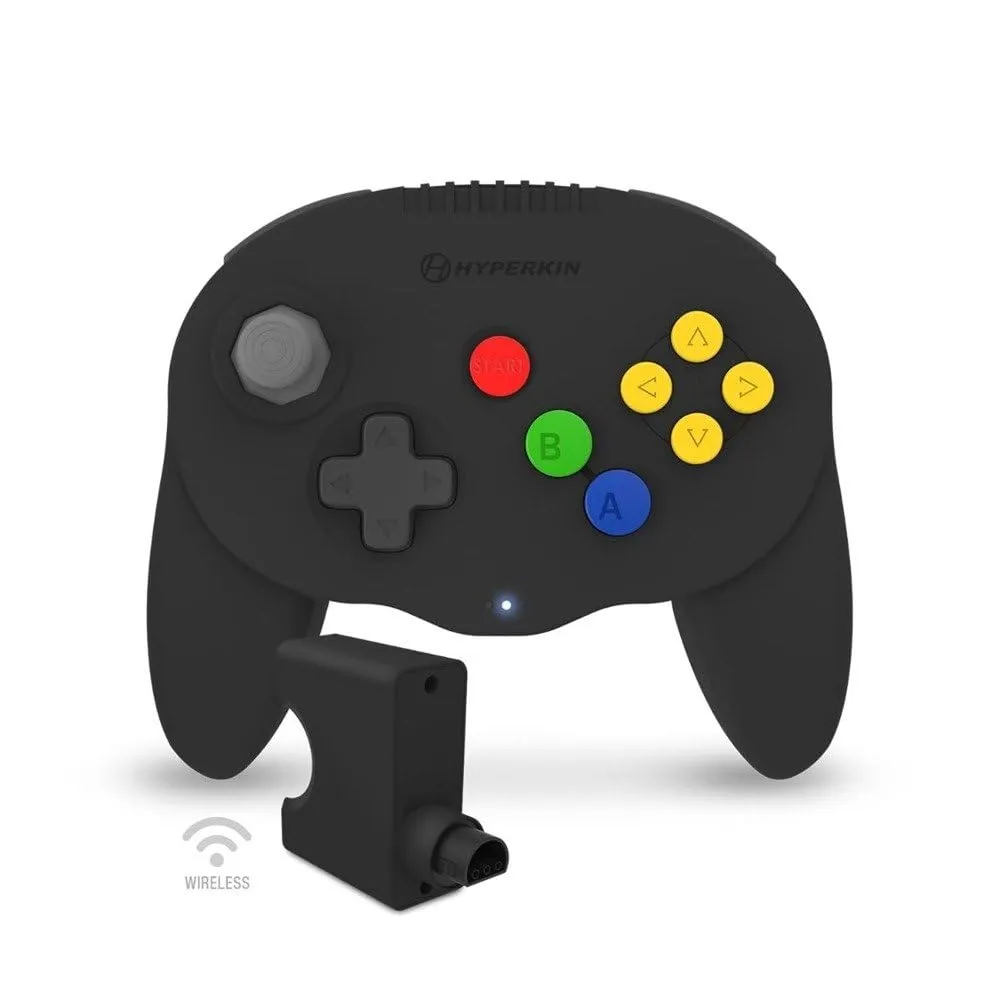 Hyperkin "Admiral" Premium BT Controller for N64 (Space Black) - Nintendo 64