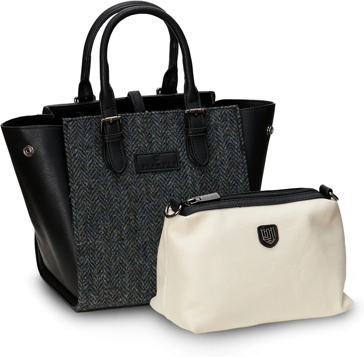 Islander Harris Tweed Medium Caillie ToteTote bag