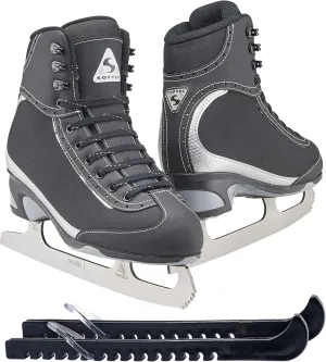 Jackson Ultima Softec Vista Women's/Girls Figure Skates Bundle with Guardog Skate Guards