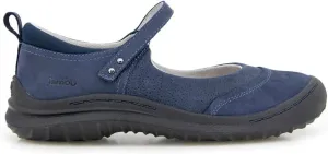 Jambu Womens Ezra Pattern Leather Mary Janes Blue 9 Medium (B,M)