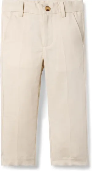 Janie and Jack Boys' Linen Dress Pant (Toddler/Little Big Kid)