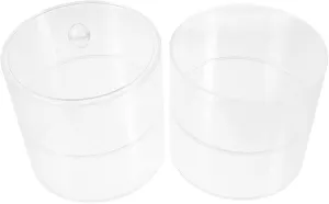 Jewelry Storage Organizer Transparent Four Display Case for Watches and Accessories for Home Dresser Store Stylish Design for Easy Organization