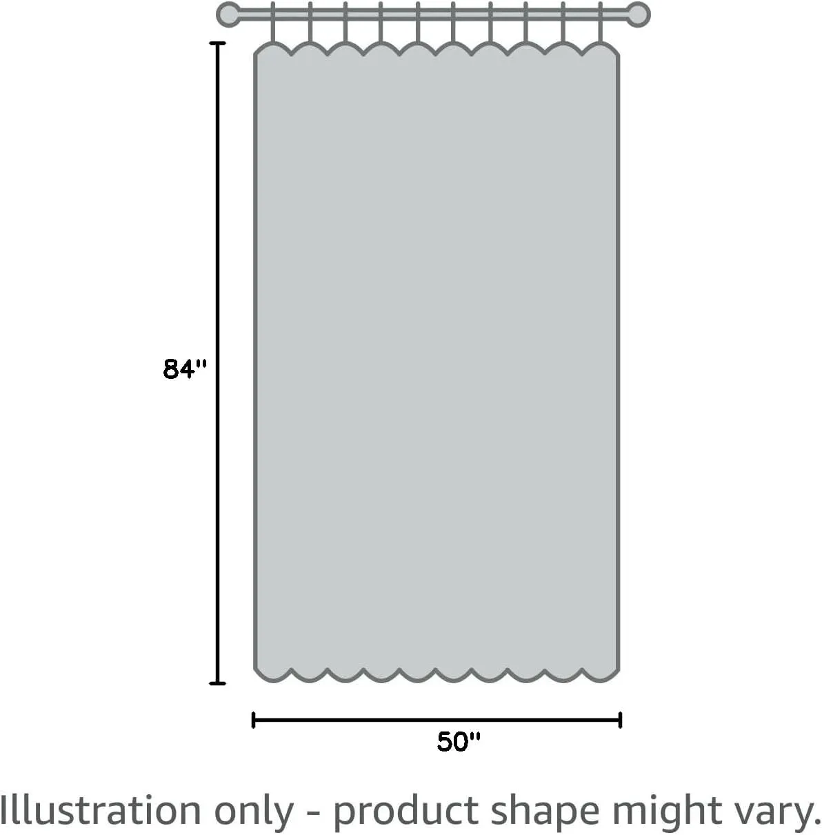 jinchan Linen Off White Curtains 84 Inches Long for Living Room Farmhouse Rod Pocket Back Tab Light Filtering Window Drapes with Lined for Bedroom 2 Panels