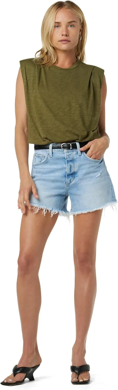 Joe's Women's The Jessie Relaxed Fit Mid Rise Denim Short