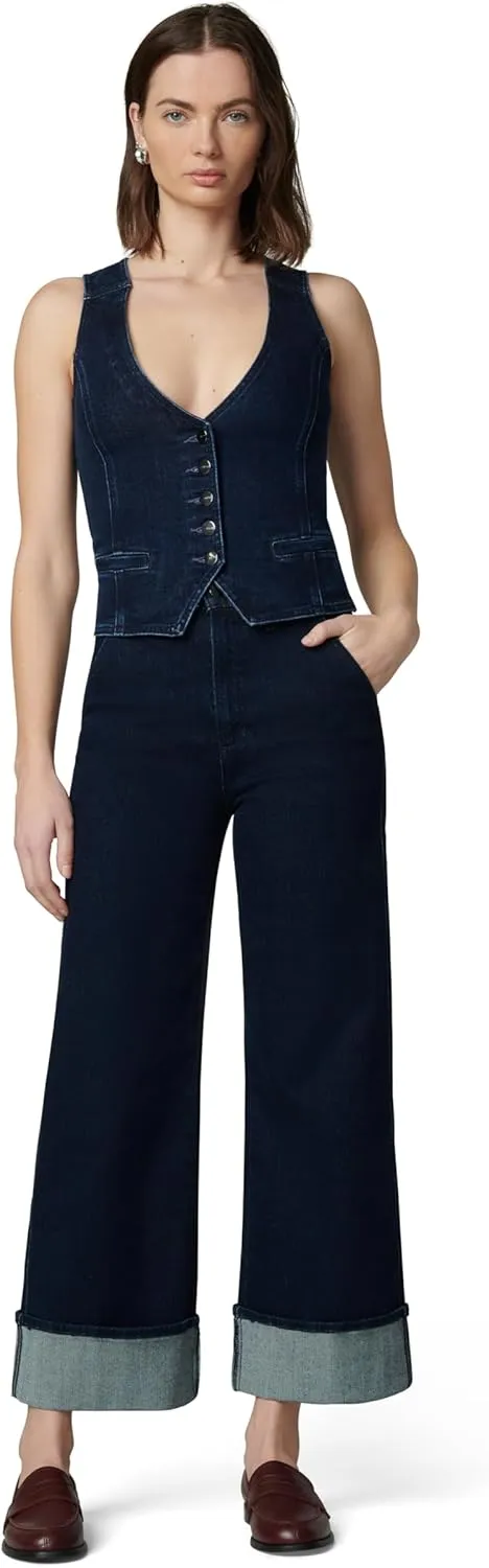 Joe's Women's The Trixie High Rise Wide Leg Denim Trouser