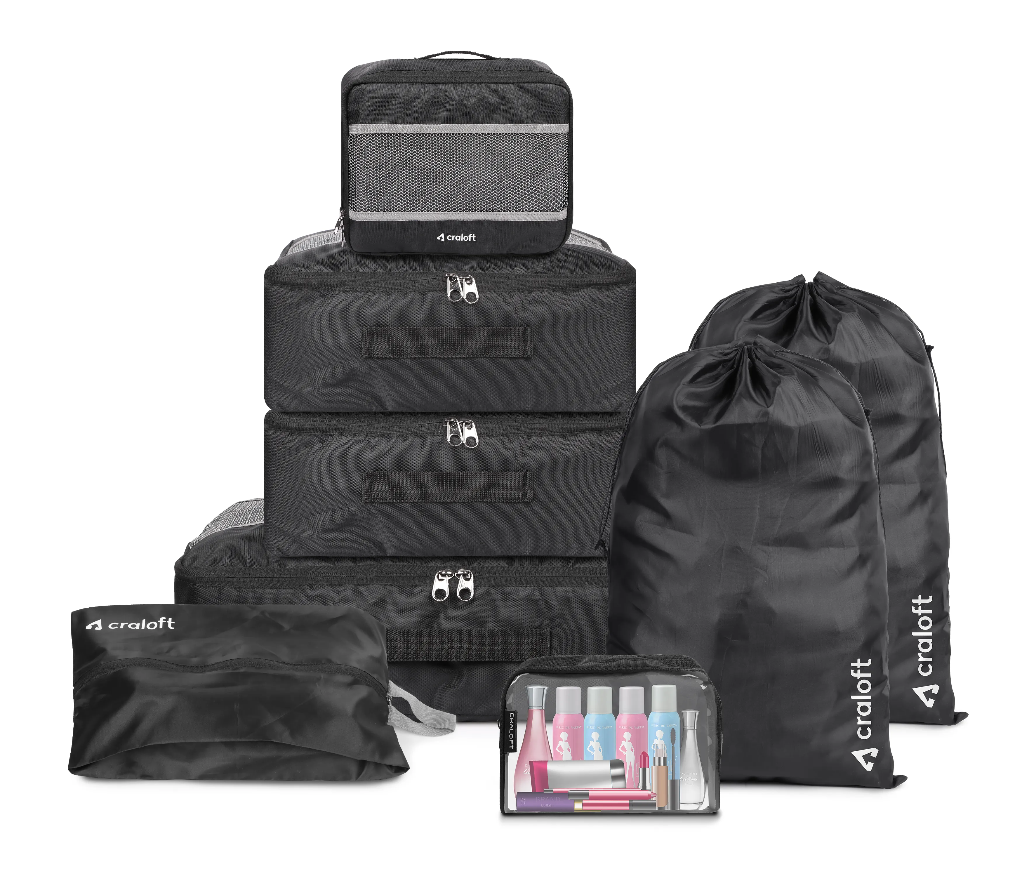 JourneyLuxe Packing Cubes Travel Organizer