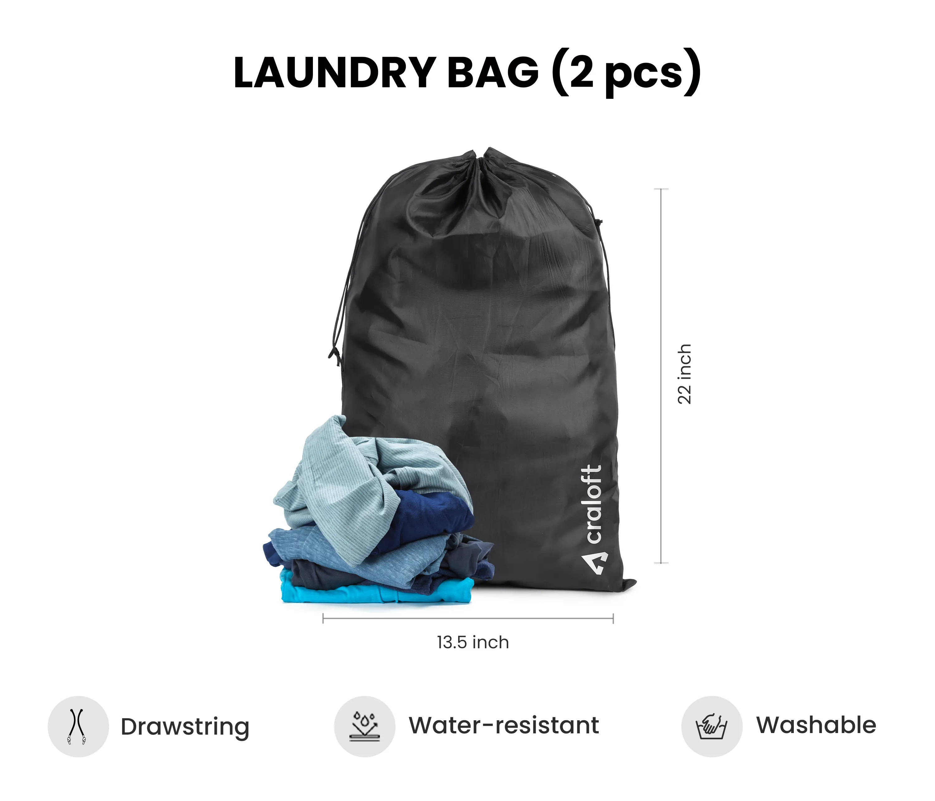 JourneyLuxe Packing Cubes Travel Organizer