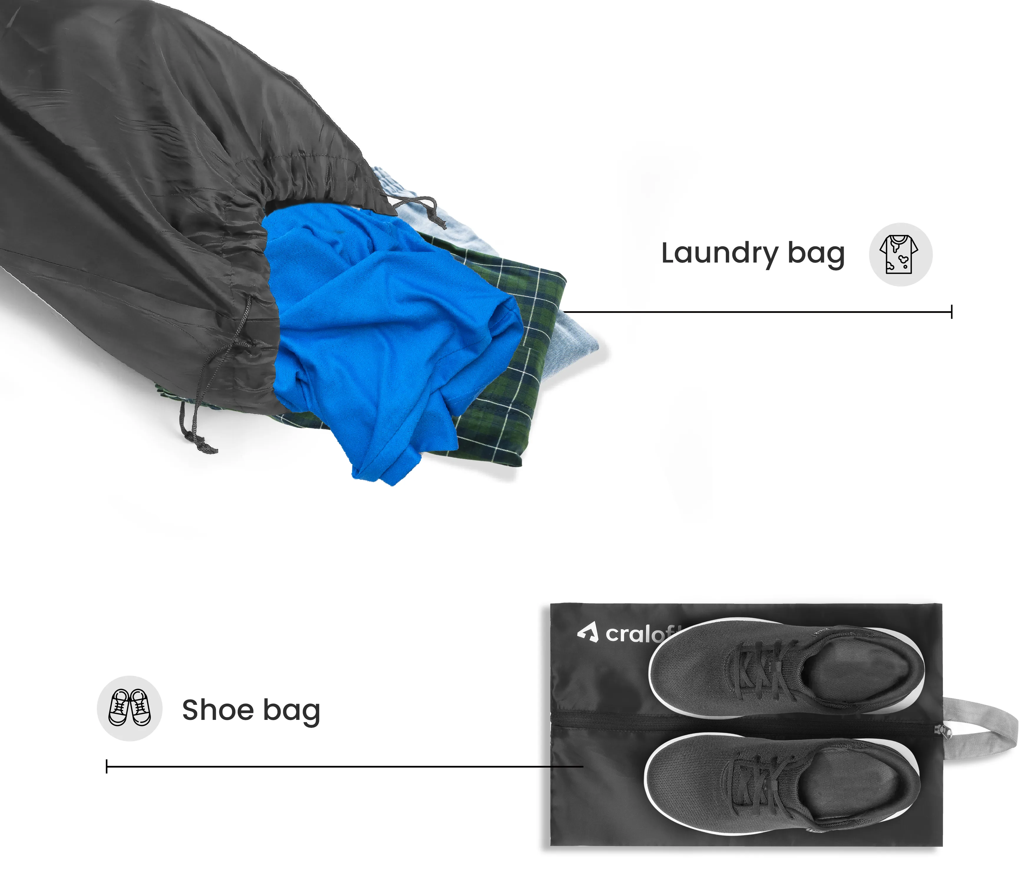 JourneyLuxe Packing Cubes Travel Organizer