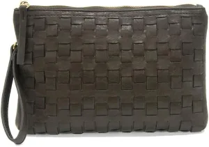 Joy Susan Women's Fashion Purse Quinn Woven Convertible Crossbody Clutch