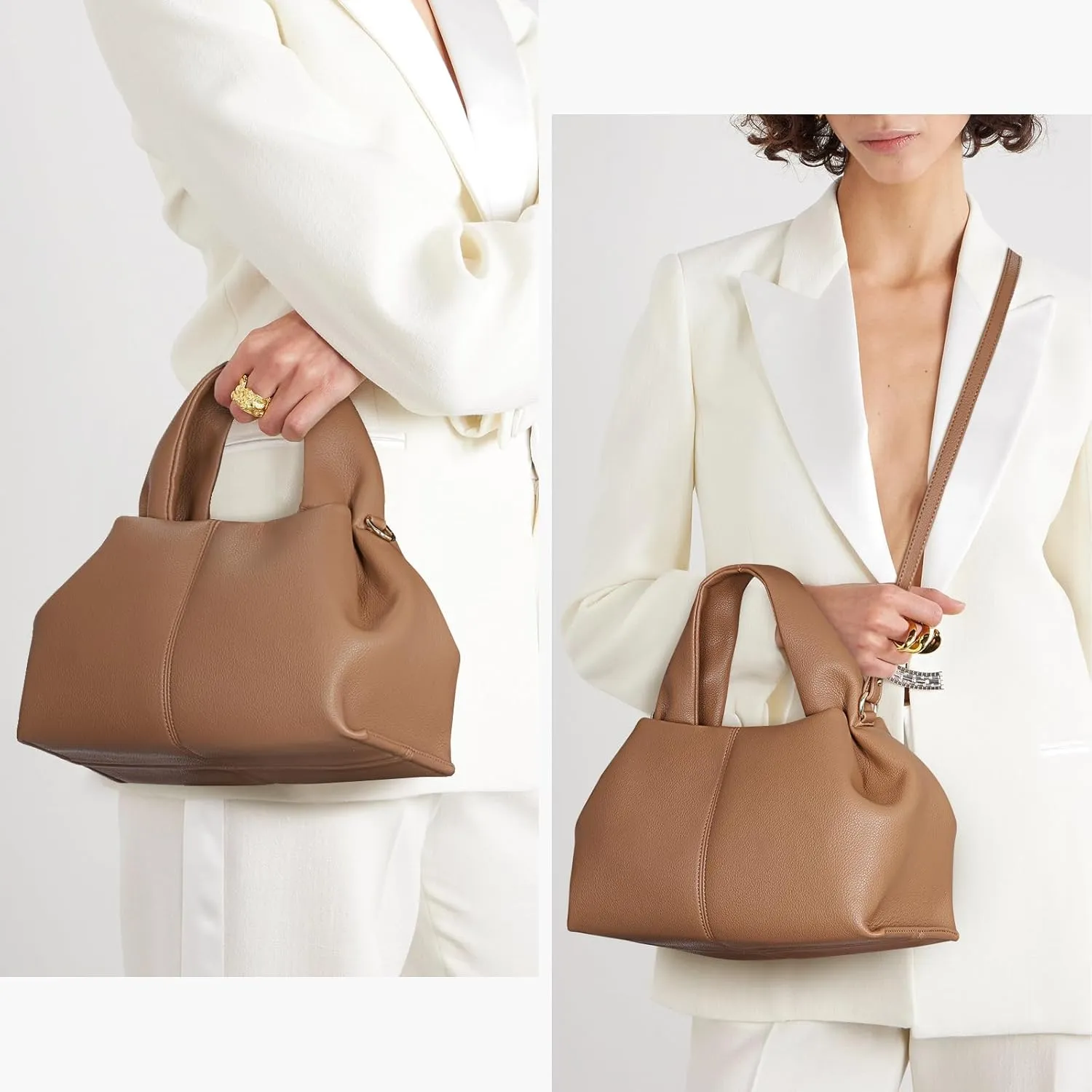 Juoxeepy Crossbody Bag Purse Satchel Handbag for Women Shoulder Bag Chic Dumpling Cloud Bag Clutch Purse