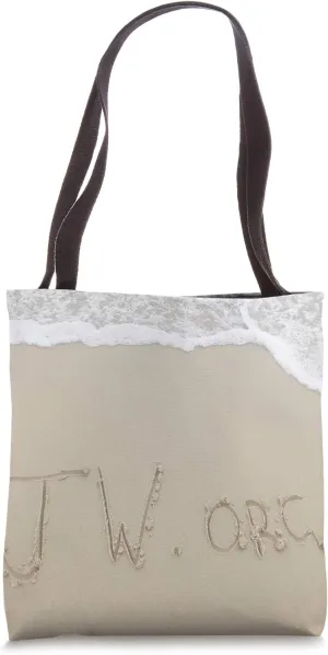 JW Org beach Waves Jehovah's Witnesses Gift Tote Bag