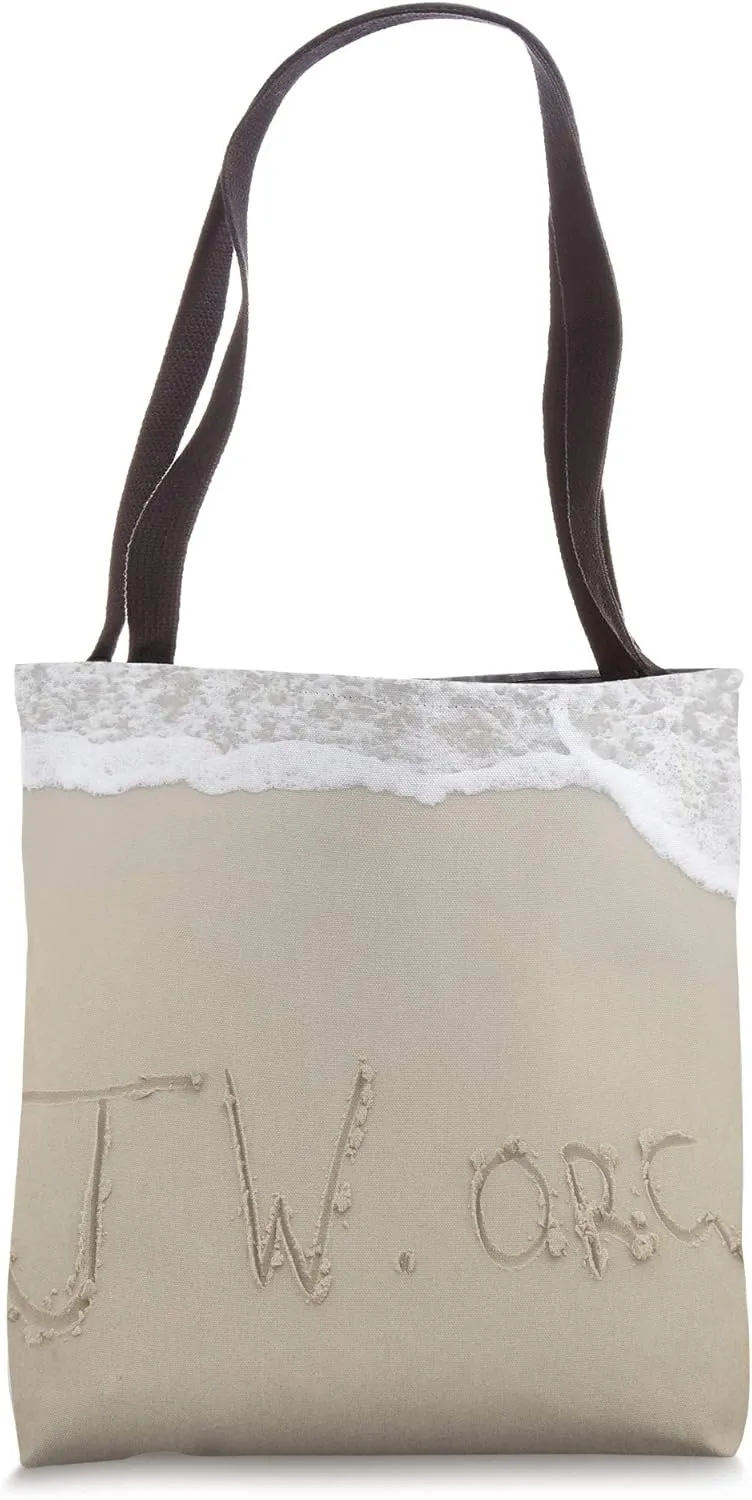 JW Org beach Waves Jehovah's Witnesses Gift Tote Bag