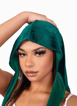 Khaki Velvet Durag