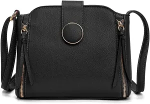 LA TERRE Lightweight Medium Crossbody Bag, Crossbody Purse Shoulder Bag for Women with Adjustable Strap