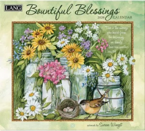 Lang, Bountiful Blessings 2026 Wall Calendar by Susan Winget