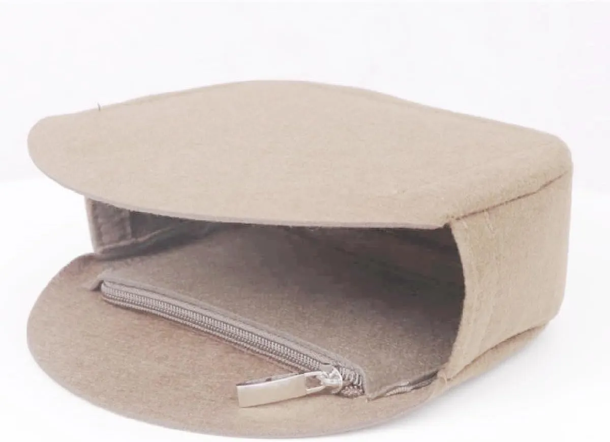 Lckaey Round Bag Organizer - Khaki, Practical/Organizational, Cosmetics and General Storage, Insert Mount, 1 Count