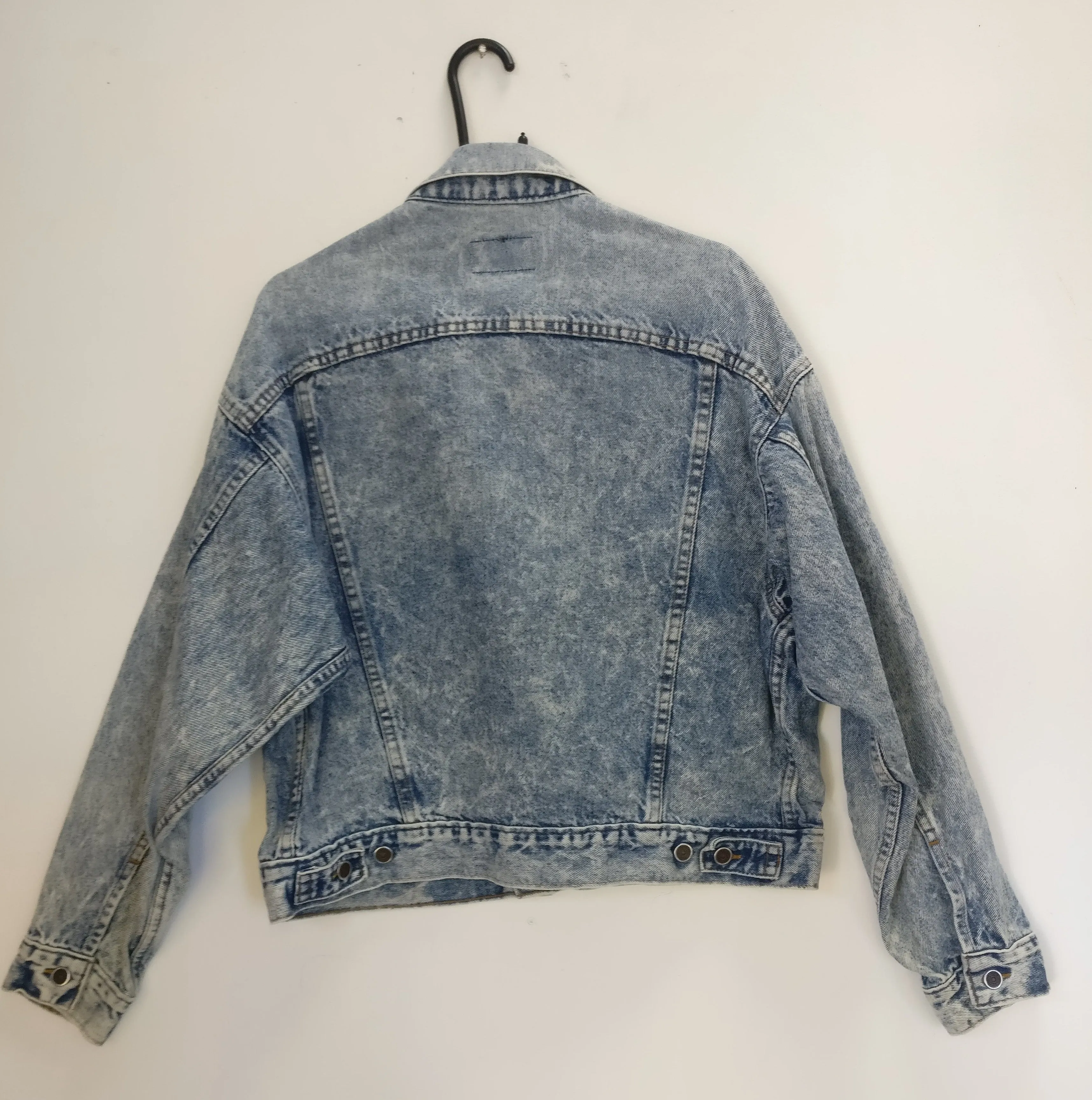 Levi marble acid wash 1980s vintage jacket women's M