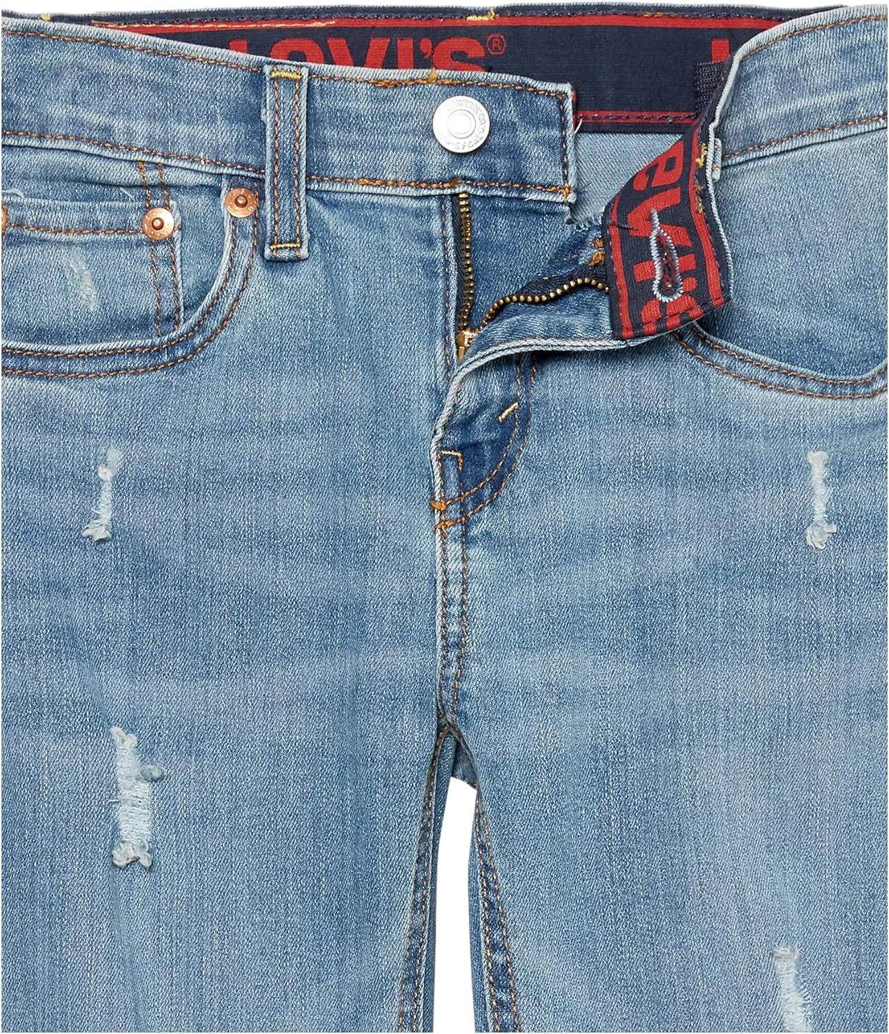 Levi's Boys' Straight Fit Jeans/Closeout