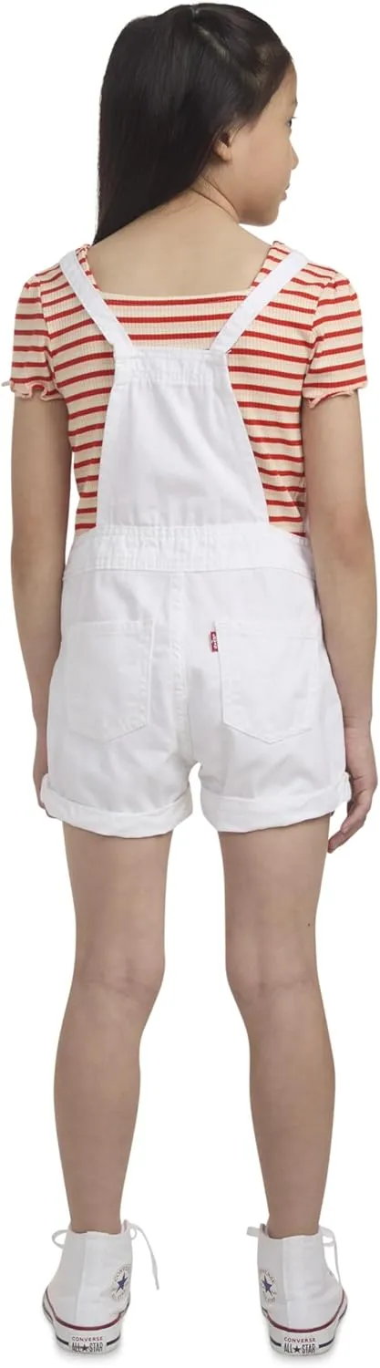 Levi's Girls' and Baby Denim Shortall