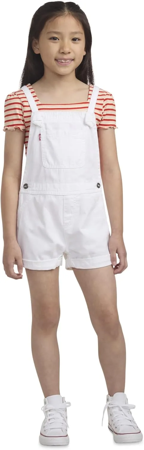 Levi's Girls' and Baby Denim Shortall