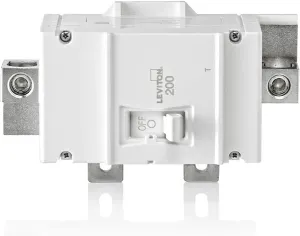 Leviton LM200-T 200A 2-Pole Main Circuit Breaker, Thermal Magnetic, White