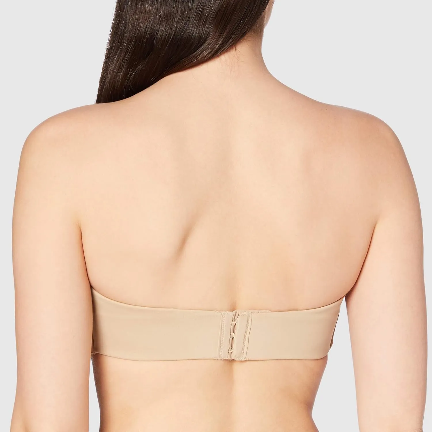 Lilyette Women's Tailored Strapless Underwire Minimizer Bra, Seamless Convertible Bra