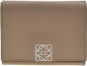 LOEWE Anagram Trifold Wallet - Sand