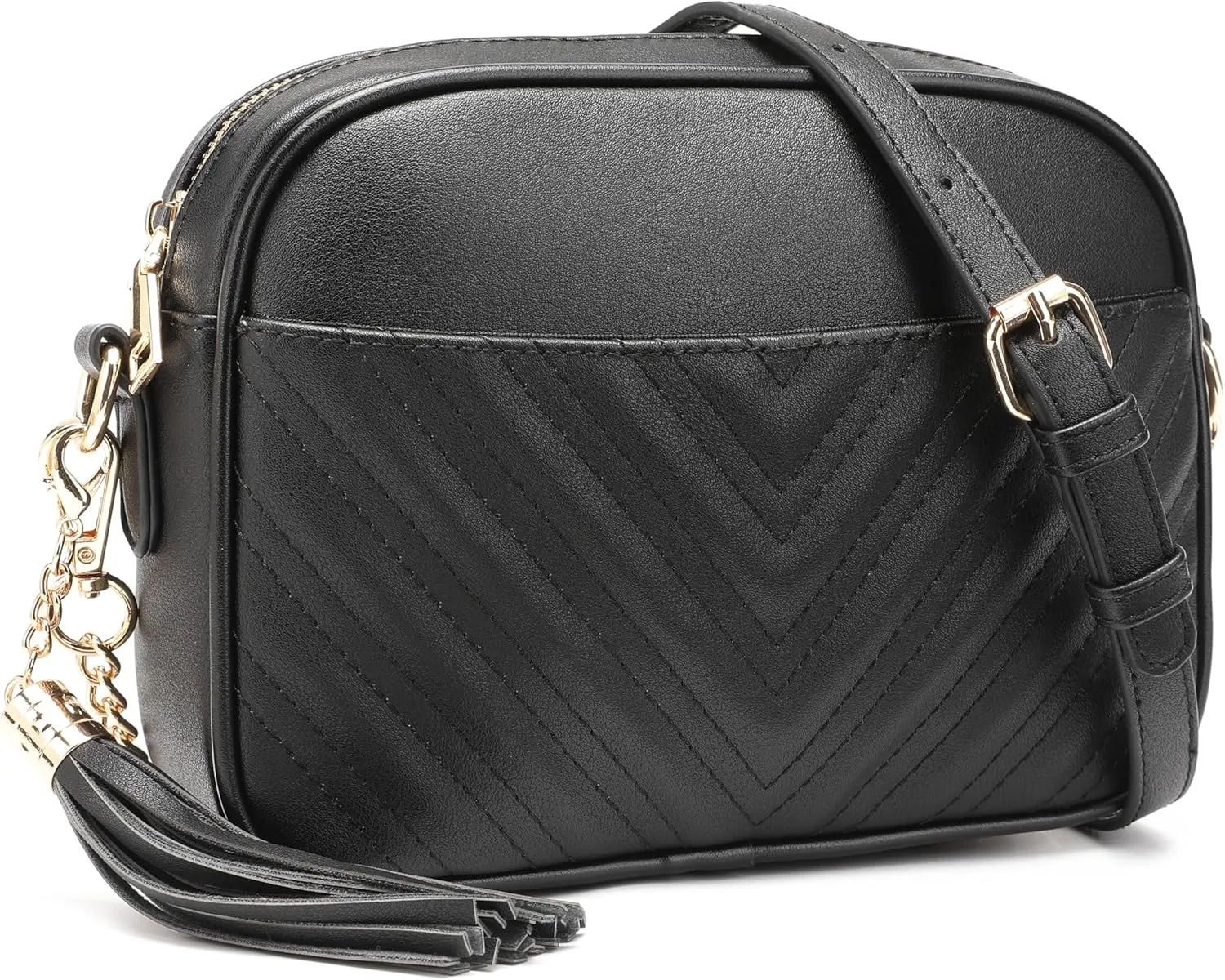 lola mae Quilted Crossbody Bag, Trendy Design Shoulder Purse