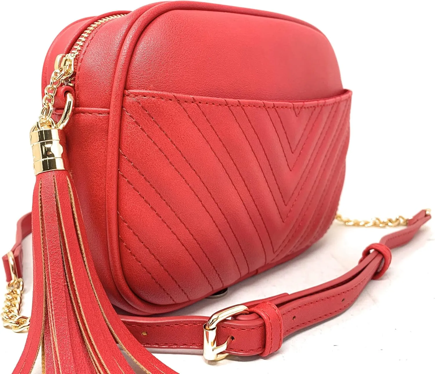 lola mae Quilted Crossbody Bag, Trendy Design Shoulder Purse