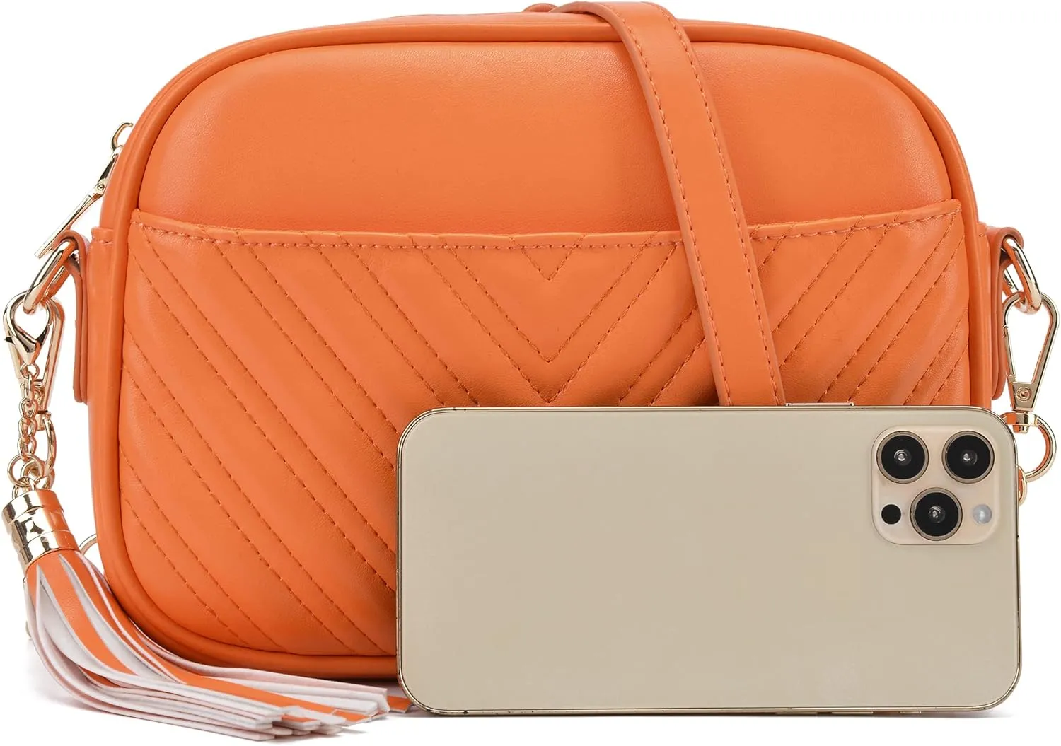lola mae Quilted Crossbody Bag, Trendy Design Shoulder Purse