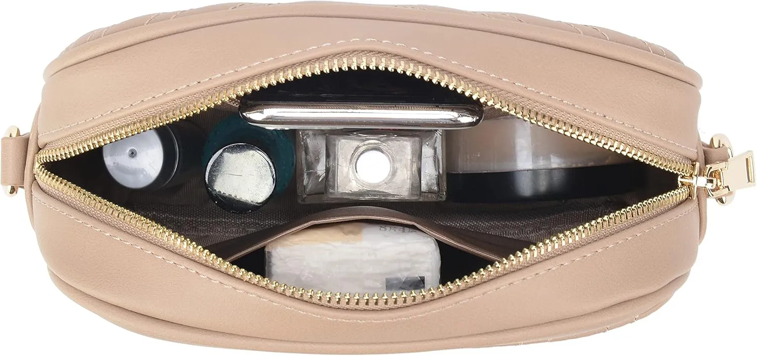 lola mae Quilted Crossbody Bag, Trendy Design Shoulder Purse