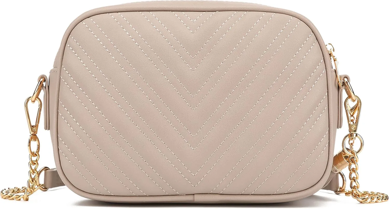 lola mae Quilted Crossbody Bag, Trendy Design Shoulder Purse