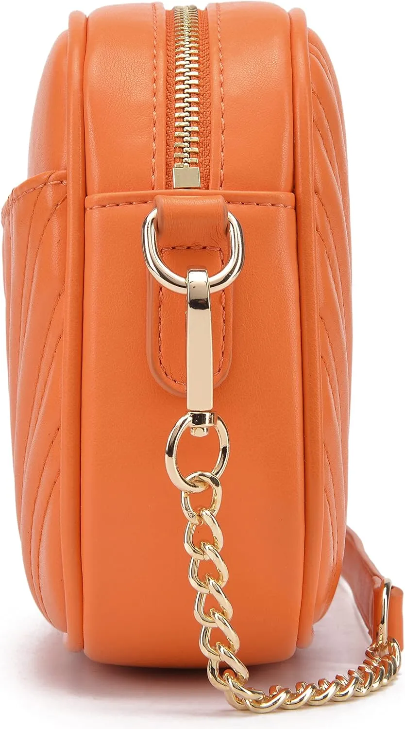 lola mae Quilted Crossbody Bag, Trendy Design Shoulder Purse