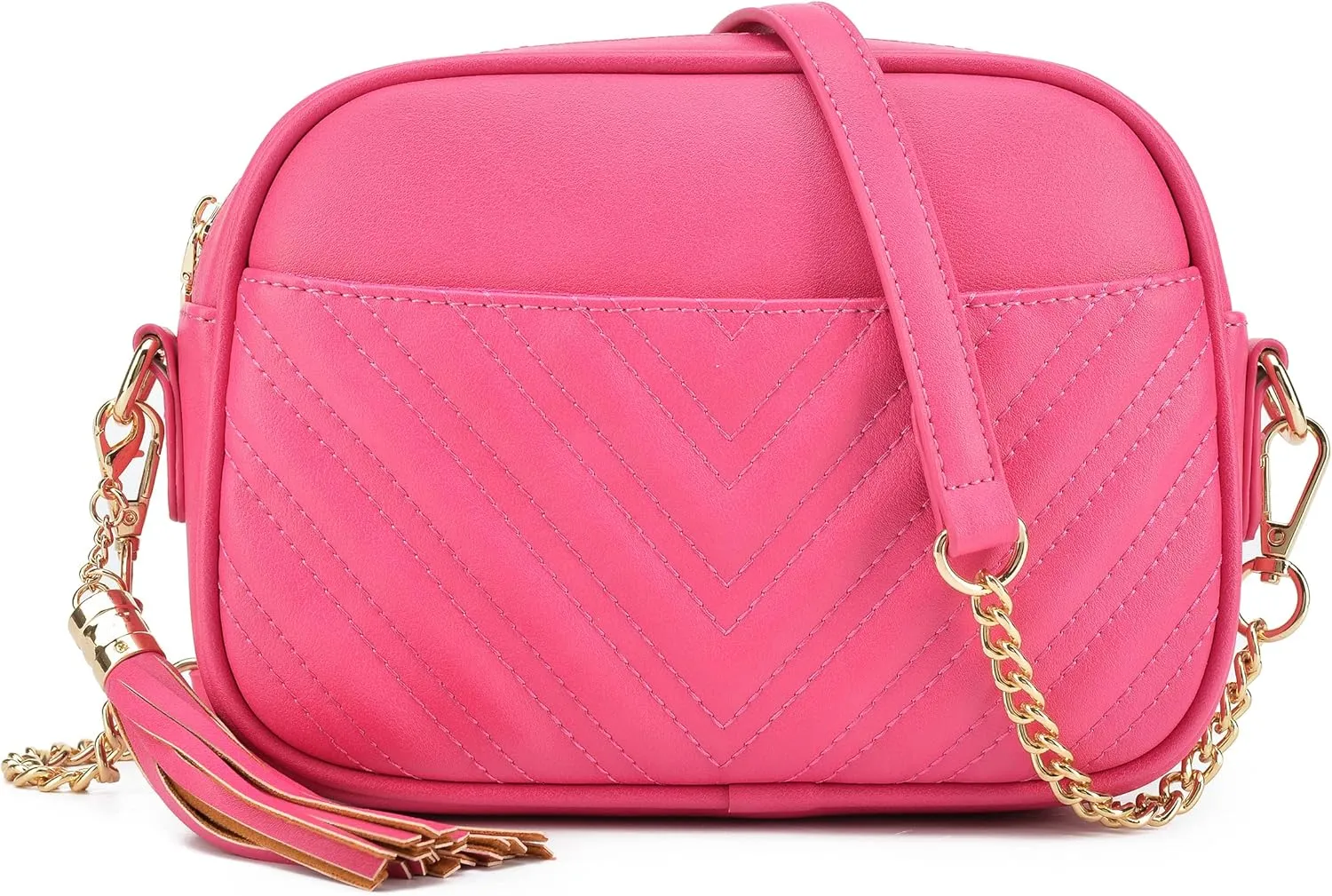 lola mae Quilted Crossbody Bag, Trendy Design Shoulder Purse