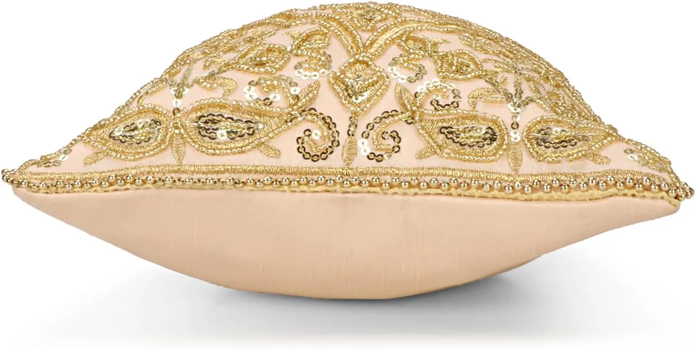 LONGING TO BUY Handcrafted Pearl and Bead Embellished Potli Bag, Potli Bag For Women