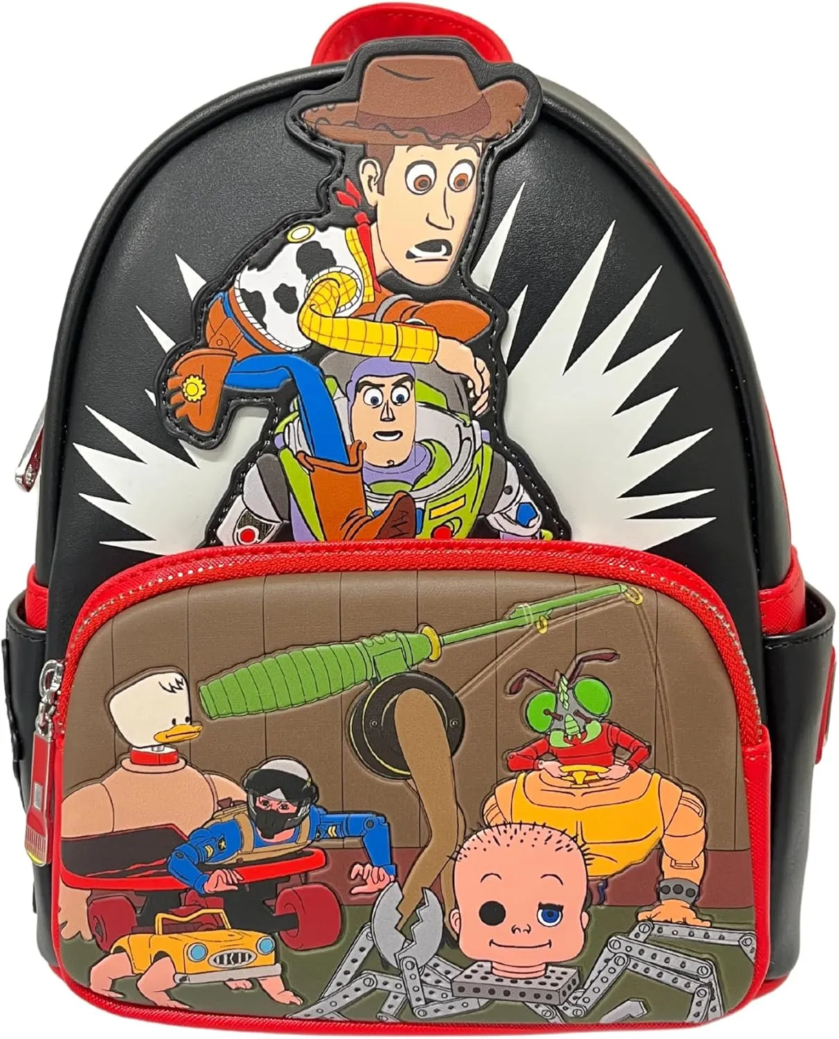 Loungefly Exclusive Toy Story Sid's Toys Double Strap Shoulder Bag