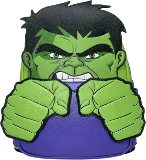 Loungefly The Incredible Hulk Marvel Comics Cosplay Womens Double Strap Shoulder Bag Purse
