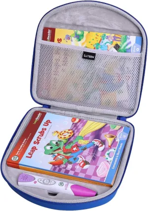 LTGEM Hard Case for Leapfrog LeapReader Reading and Writing System-Blue