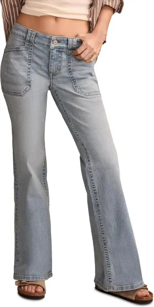Lucky Brand Women's Low Rise Flare Jean