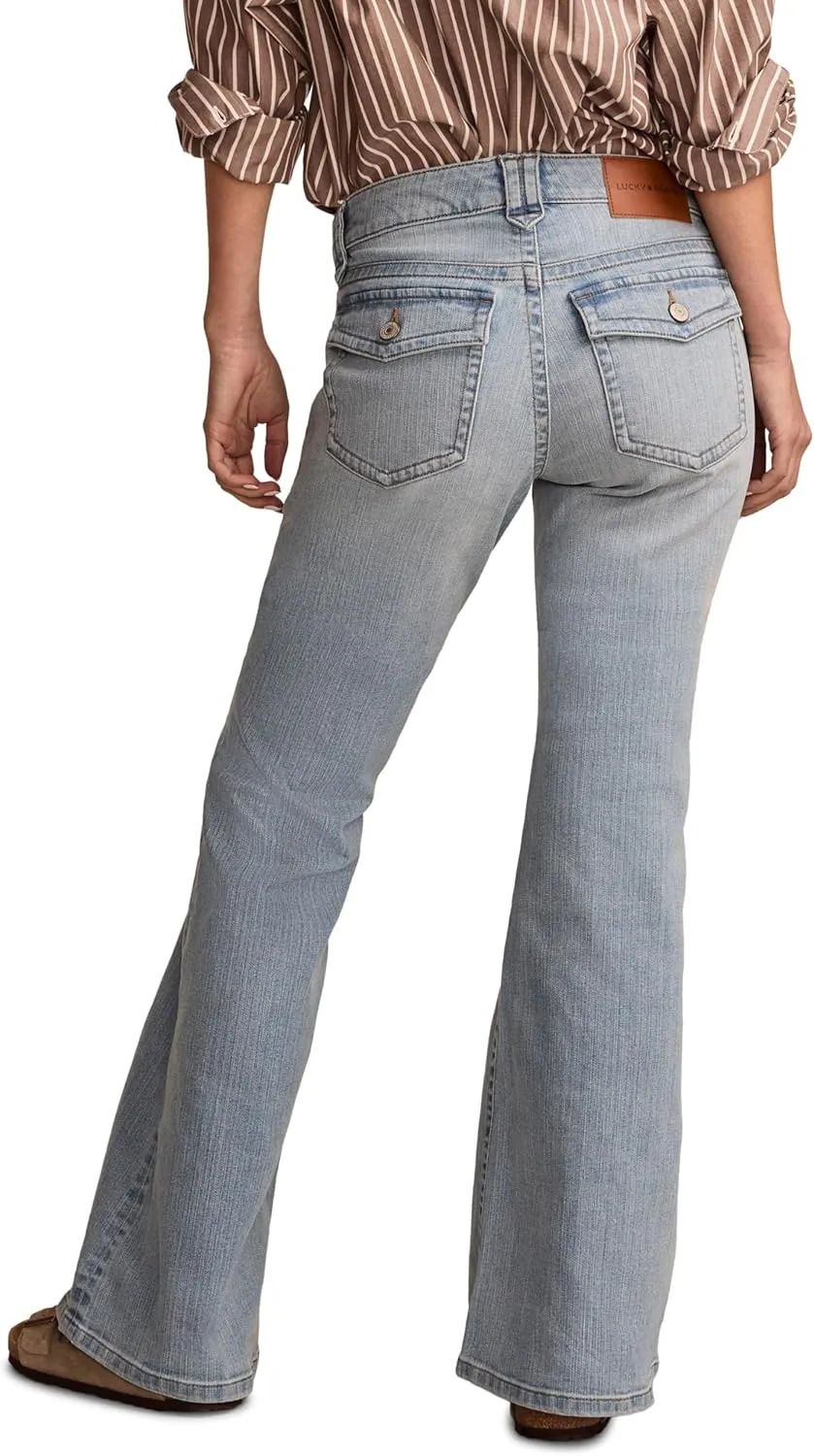 Lucky Brand Women's Low Rise Flare Jean