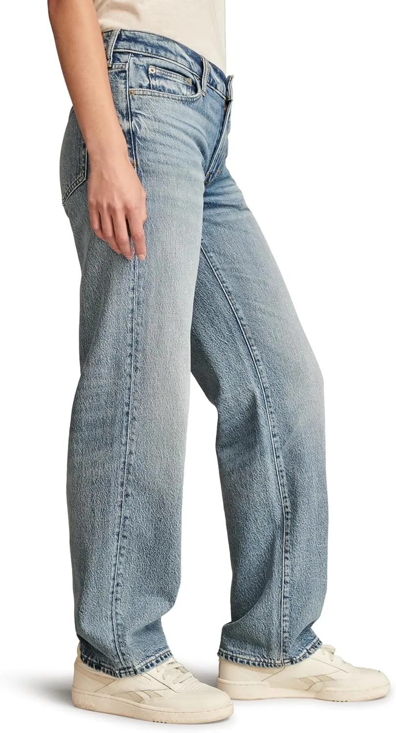 Lucky Brand Women's Low Rise The Baggy Relaxed Jean
